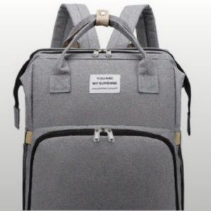 1pc Large Capacity Diaper Bag, Mom Portable Backpack